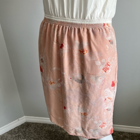 Aritzia Babaton Dress Silk blend pink floral - Picture 5 of 6